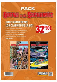 Tebeos Dolmen Editorial S.L. Pack 02 Quena y el Sacramus (Vol. 03 y 04)