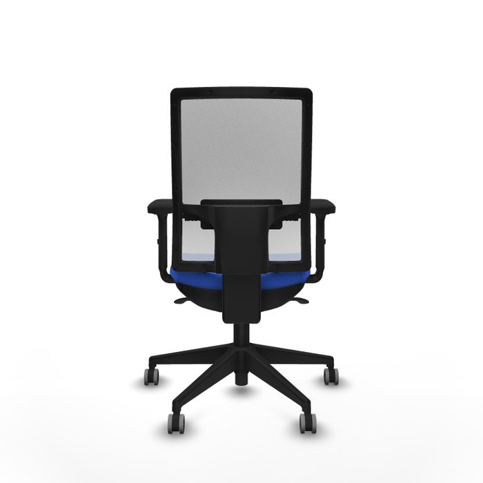 PIQUERAS Y CRESPO Silla de oficina Horna con mecanismo Sincro, Azul y Blanco PIQUERAS Y CRESPO Silla de oficina Horna con mecanismo Sincro, Azul y Blanco