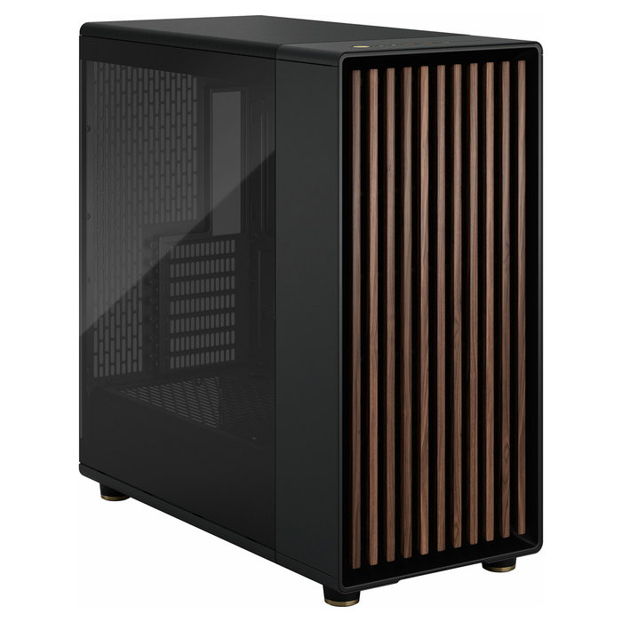 Fractal Design FD-C-NOR1X-02 Carcasa de Ordenador Midi Tower Negro, Carbón Vegetal