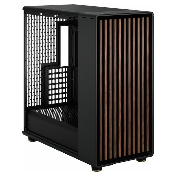 Fractal Design FD-C-NOR1X-02 Carcasa de Ordenador Midi Tower Negro, Carbón Vegetal