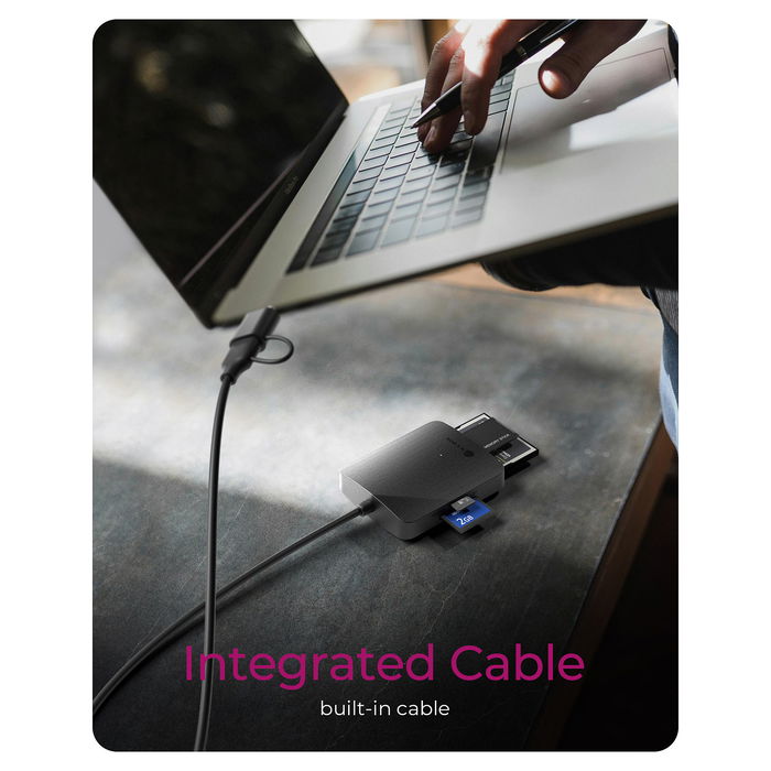 ICY BOX IB-CR302-CU3 Lector de Tarjetas USB 3.2 Gen 1