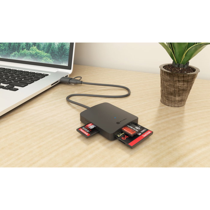 ICY BOX IB-CR302-CU3 Lector de Tarjetas USB 3.2 Gen 1