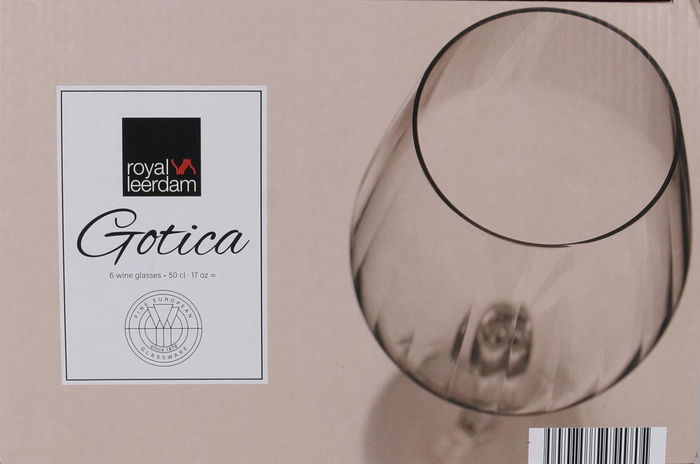 Royal Leerdam Set 6 Copas Vino Gotica 50 cl