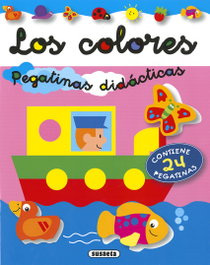SUSAETA EDICIONES, Los colores pegatinas didácticas