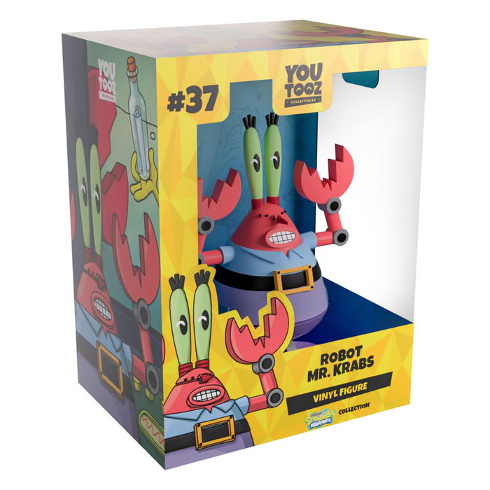 Youtooz Bob Esponja Figura Vinyl Robot Mr. Krabs