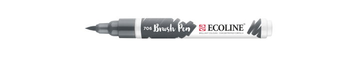 Ecoline Ecoline Brush Pen Gris Oscuro 706 Ecoline Ecoline Brush Pen Gris Oscuro 706