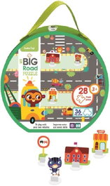BARBO-TOYS Mi Gran Puzzle de Carreteras