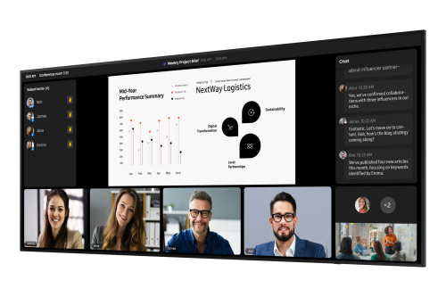 Samsung LH105QPD5BGXEN Pantalla 105" 5K Ultra HD 500 cd/m² Wifi Negro Tizen 7.0 24/7