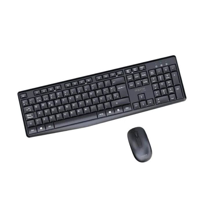 Approx Teclado y ratón inalámbricos APP MX420B 2.4GHz multimedia 1000DPI negro