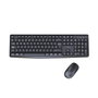 Approx Teclado y ratón inalámbricos APP MX420B 2.4GHz multimedia 1000DPI negro