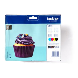 Brother LC-123VALBP Multipack de Cartuchos de Tinta Original