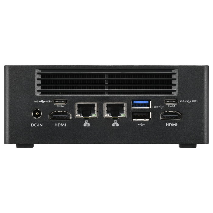 Shuttle Computer Barebone Mini PC XPC nano NT10H5, Intel Core Ultra 5 125H, 14 núcleos, DDR5, PCIe, Windows 11