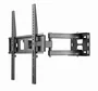 Gembird WM-55ST-03 Soporte de pared para TV 32-55'' - Movimiento completo, brazo único, giratorio, inclinación 23°, giro 180°, VESA hasta 400x400, color negro