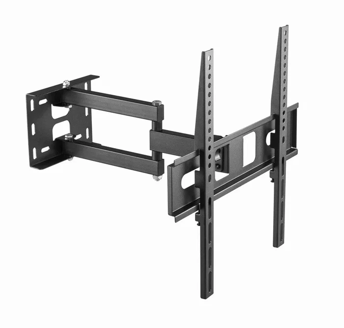 Gembird WM-55ST-03 Soporte de pared para TV 32-55'' - Movimiento completo, brazo único, giratorio, inclinación 23°, giro 180°, VESA hasta 400x400, color negro Gembird WM-55ST-03 Soporte de pared para TV 32-55'' - Movimiento completo, brazo único, giratorio, inclinación 23°, giro 180°, VESA hasta 400x400, color negro