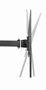 Gembird WM-55ST-03 Soporte de pared para TV 32-55'' - Movimiento completo, brazo único, giratorio, inclinación 23°, giro 180°, VESA hasta 400x400, color negro