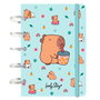 LOVELY STORY Cuaderno A6 Bubble Tea Capibara 100 hojas cuadricula