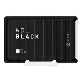 WD_BLACK D10 Disco Duro Externo para Xbox One - 12TB, Almacenamiento para Juegos, USB 3.2 Gen 1, 7200 RPM, Incluye 1 Mes Xbox Game Pass Ultimate