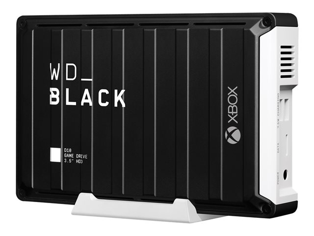 WD_BLACK D10 Disco Duro Externo para Xbox One - 12TB, Almacenamiento para Juegos, USB 3.2 Gen 1, 7200 RPM, Incluye 1 Mes Xbox Game Pass Ultimate
