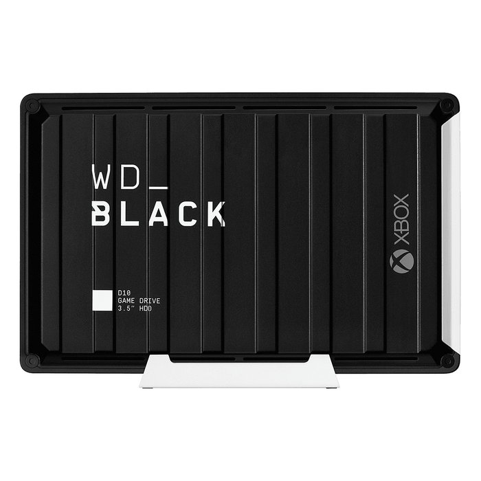 Western Digital WD Black D10 Game Drive Disco Duro Externo para Xbox 12TB USB 3.2 3,5" Negro