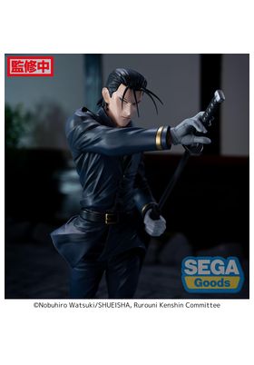 SEGA GOODS Figura Hajime Saito Luminasta Rurouni Kenshin 21cm