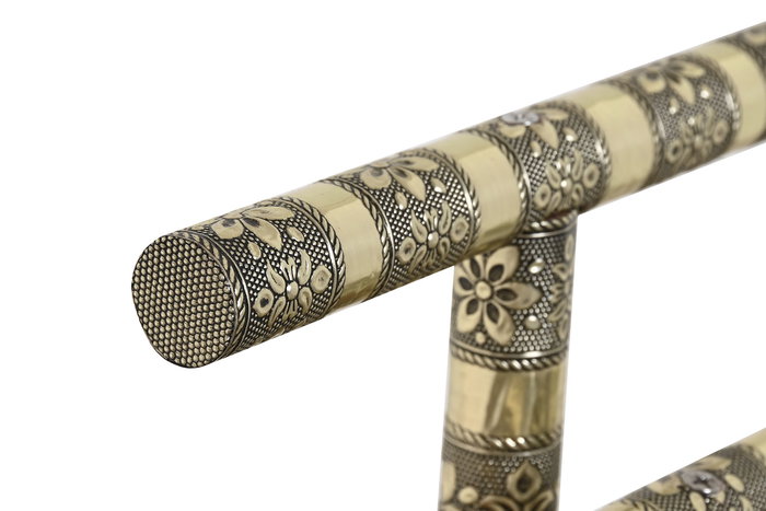 DKD Home Decor Roble de los novios Joyero Indio Champan Blanco 10 x 18 x 20 cm