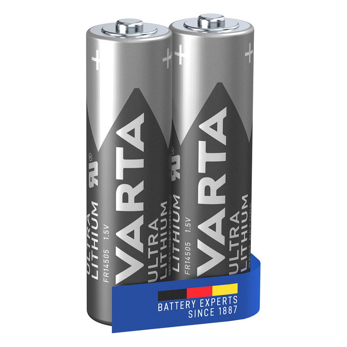Varta Ultra Lithium Mignon AA LR6 (2 unidades) Varta Ultra Lithium Mignon AA LR6 (2 unidades)