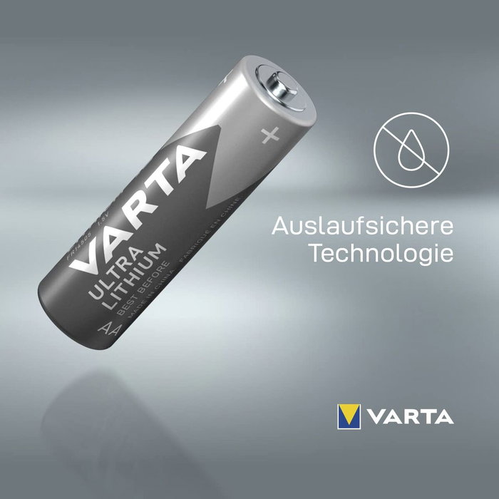Varta Ultra Lithium Mignon AA LR6 (2 unidades) Varta Ultra Lithium Mignon AA LR6 (2 unidades)