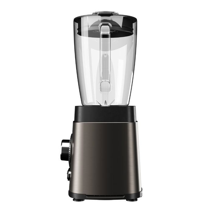 Aiwa Batidora de Vaso Saberu ATB-1800, 1800 W, Jarra de Vidrio de 1.8 L, 6 Cuchillas Satori, 3 Programas + Pulse, Función Autoclean, para Smoothies, Hielo y Salsas
