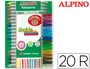 Alpino Rotuladores Double Doble Punta Fina/Gruesa Surtidos 24 Unidades