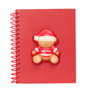 Safta Bloc de Notas Frontal Squishy Osito Rojo