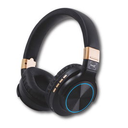 SAMI Auriculares ULTRA, Negro, con Radio FM, Bluetooth y Auxiliar, Plegable, Bateria 400mAh