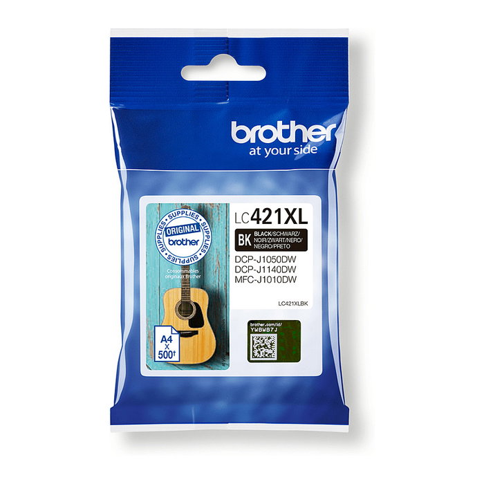 Brother Cartucho de tinta LC421XLBK Negro XL Brother Cartucho de tinta LC421XLBK Negro XL