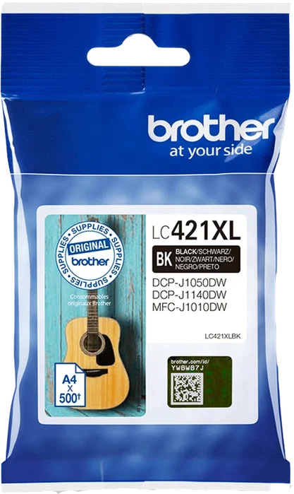 Brother Cartucho de tinta LC421XLBK Negro XL