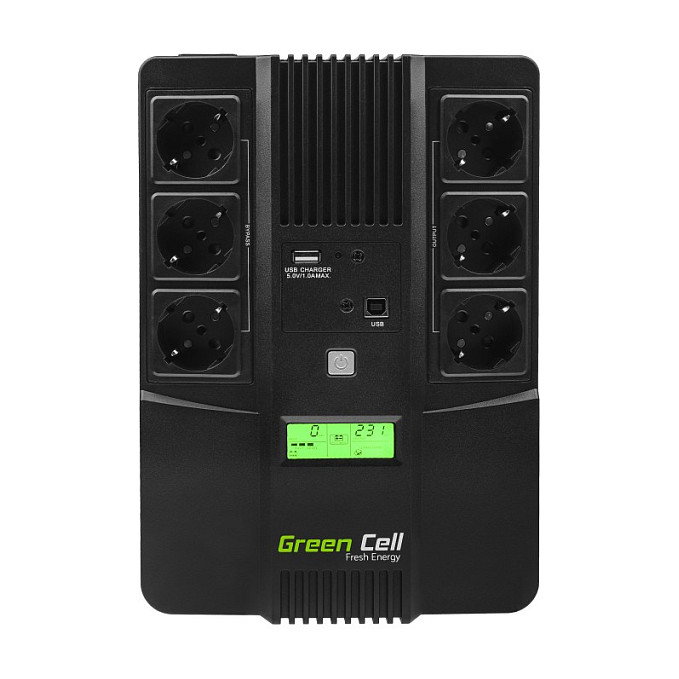 Green Cell Green Cell UPS06 800VA 360W Negro Green Cell Green Cell UPS06 800VA 360W Negro