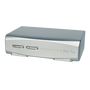 Lindy KVM Switch Pro 2 Puertos DisplayPort 1.2 USB 2.0 y Audio Plata