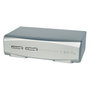 Lindy KVM Switch Pro 2 Puertos DisplayPort 1.2 USB 2.0 y Audio Plata