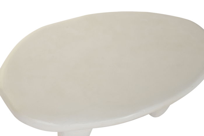 DKD Home Decor Feel and touch Mesa Centro Boho Scandi Blanco Resina MDF 102 x 62 x 33.5 cm DKD Home Decor Feel and touch Mesa Centro Boho Scandi Blanco Resina MDF 102 x 62 x 33.5 cm