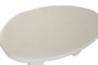 DKD Home Decor Feel and touch Mesa Centro Boho Scandi Blanco Resina MDF 102 x 62 x 33.5 cm