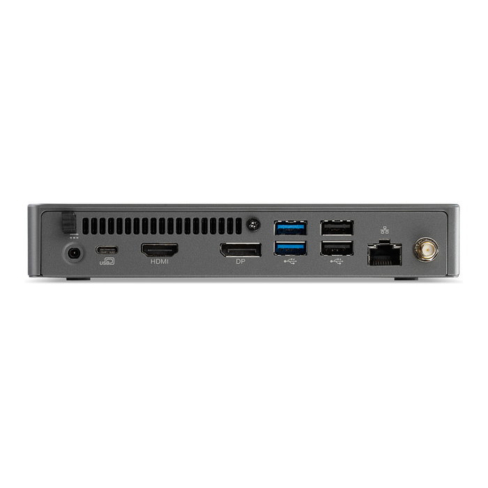 Acer Veriton Essential VN2590G Mini PC Intel Core 5-120U, 16GB RAM, 512GB SSD M.2 NVMe PCIe 4.0, Wi-Fi 6, Bluetooth 5.3, FreeDOS, Color Gris