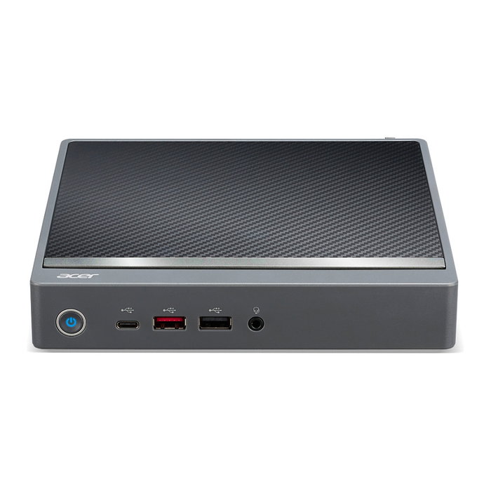 Acer Veriton Essential VN2590G Mini PC Intel Core 5-120U, 16GB RAM, 512GB SSD M.2 NVMe PCIe 4.0, Wi-Fi 6, Bluetooth 5.3, FreeDOS, Color Gris