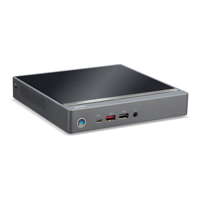 Acer Veriton Essential VN2590G Mini PC Intel Core 5-120U, 16GB RAM, 512GB SSD M.2 NVMe PCIe 4.0, Wi-Fi 6, Bluetooth 5.3, FreeDOS, Color Gris