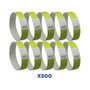 AVERY Zweckform Pulsera para eventos TYVYW-50, Amarillo, 500 unidades