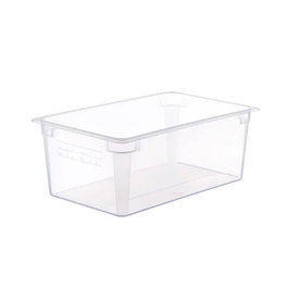 ARAVEN Cubeta GN 1/1 Transparente 26,2 L