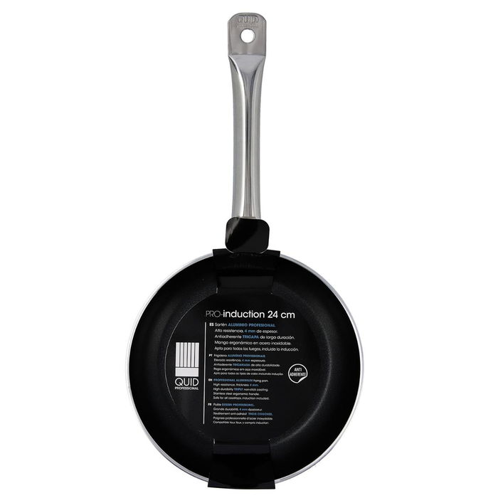 Sartén Aluminio Inducción Pro-Induction Quid Professional 24 cm (6 Unidades)