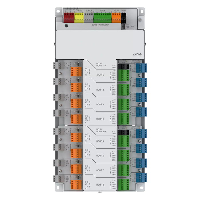 Axis A1810-B Módulo de Puerta de Control de Acceso Wiegand, Controlador de Puerta de Red, Blanco, Metal, RJ-45, RS-485 Axis A1810-B Módulo de Puerta de Control de Acceso Wiegand, Controlador de Puerta de Red, Blanco, Metal, RJ-45, RS-485