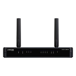 LANCOM 1800VAW Router Inalámbrico, Negro, DSL, LAN, WAN, WLAN, 3 dBi Antena Externa, 5 Puertos Ethernet
