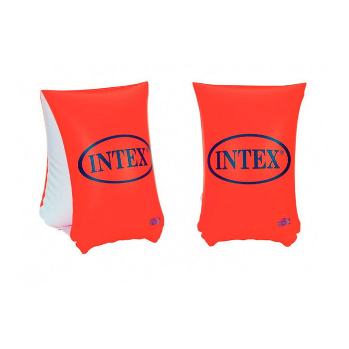 Intex Brazalete Neon Rojo 23x15 cm