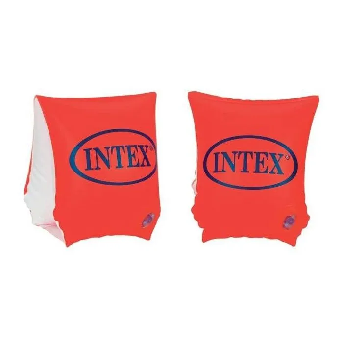 Intex Brazalete Neon Rojo 23x15 cm