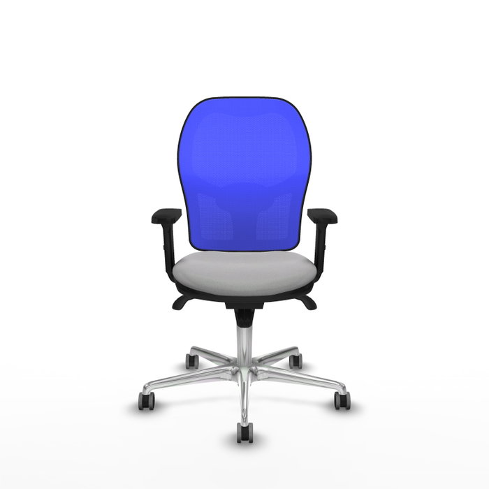 PIQUERAS Y CRESPO Silla de oficina Jorquera Gris claro/Azul PIQUERAS Y CRESPO Silla de oficina Jorquera Gris claro/Azul
