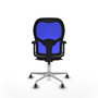 PIQUERAS Y CRESPO Silla de oficina Jorquera Gris claro/Azul